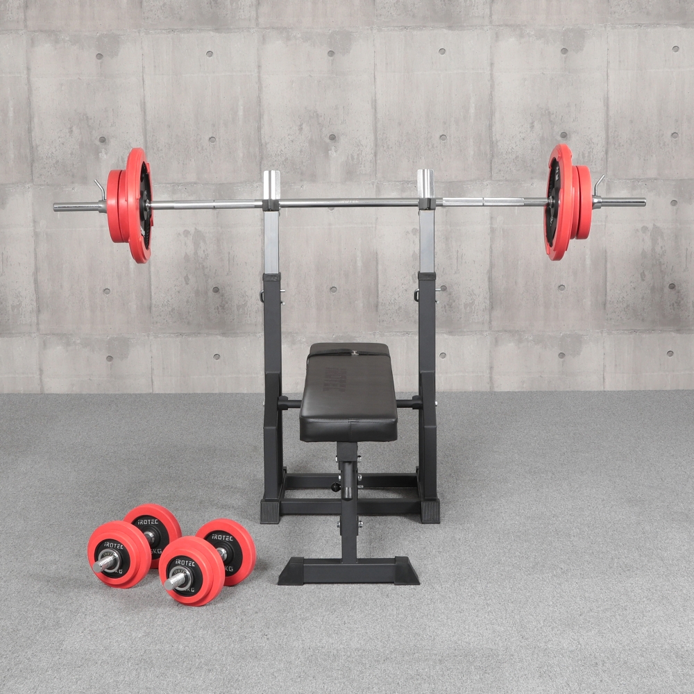 IROTEC（アイロテック） ベンチプレスセット チャレンジセットブラック