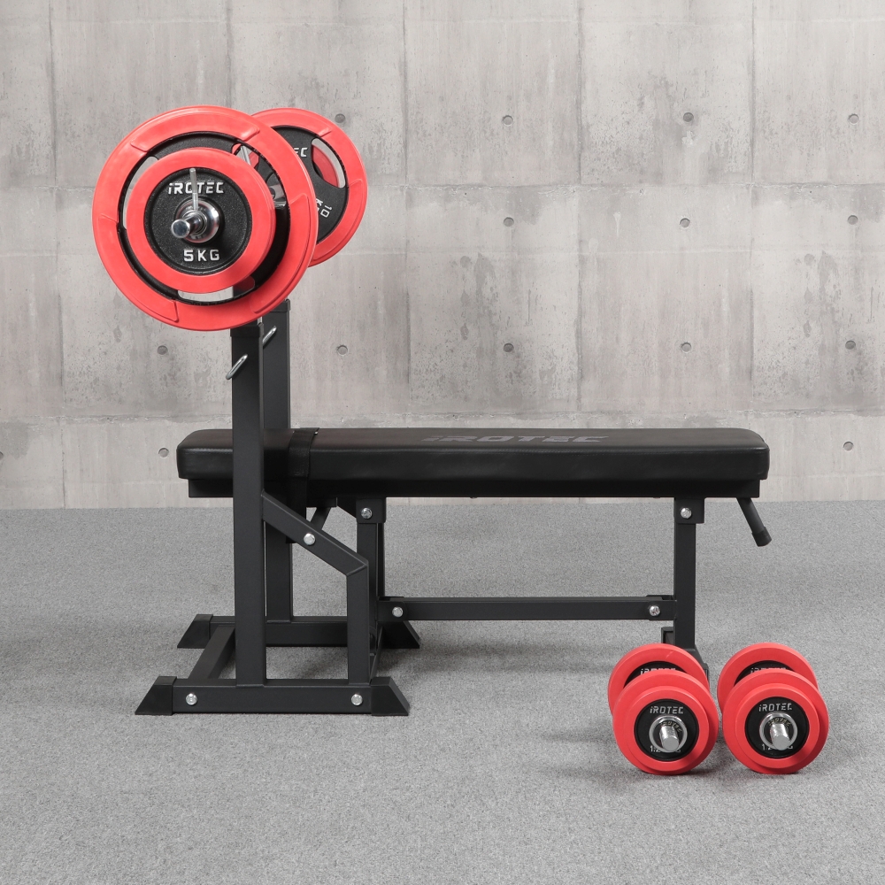 IROTEC（アイロテック） ベンチプレスセット チャレンジセットブラック