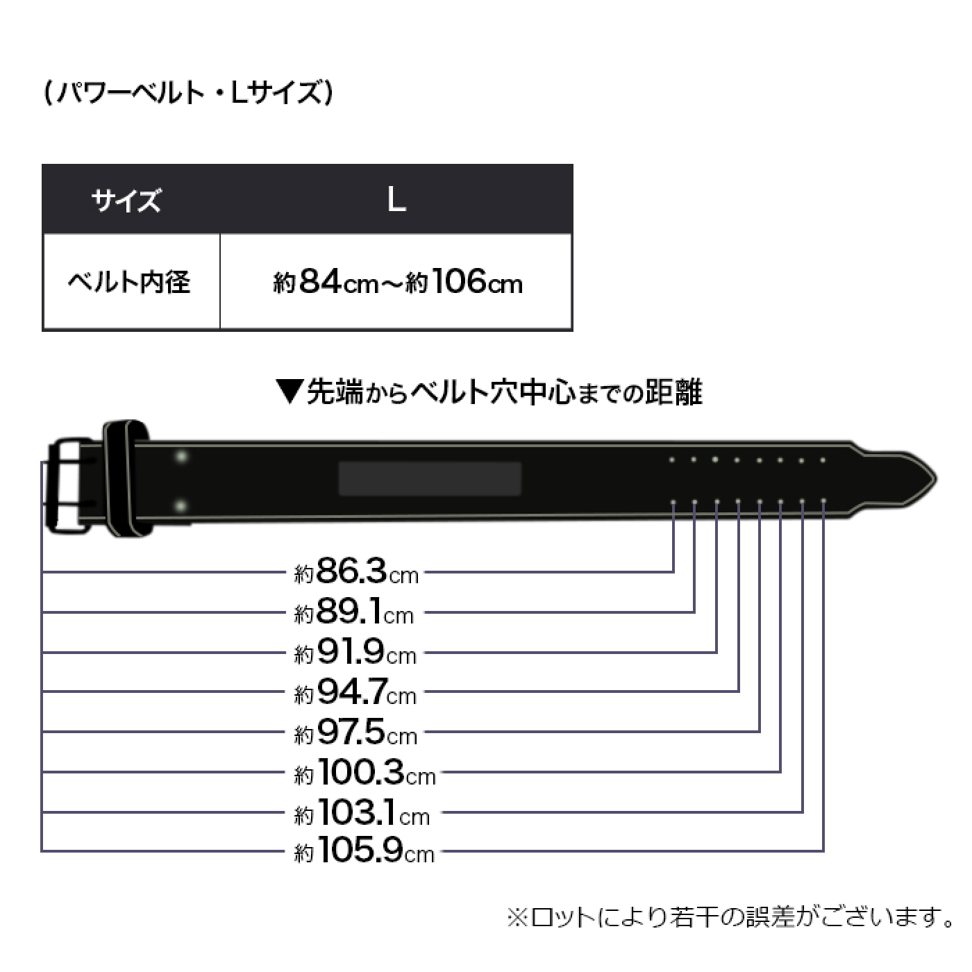 Lサイズ目安