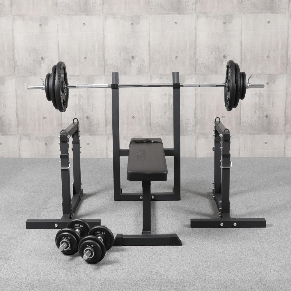 IROTEC トレーニング器具セット　アイロテック　引取り限定 IROTEC（アイロテック） ベンチプレスセット ストレングスセット