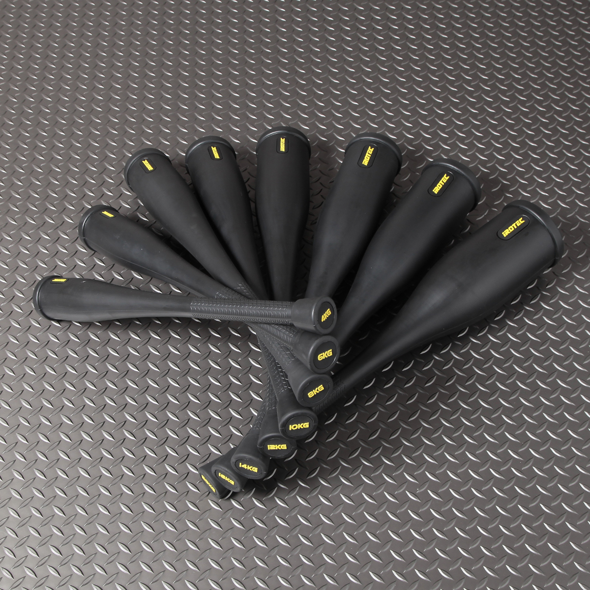 IROTEC (アイロテック)ラバークラブベル10KG / 筋トレ