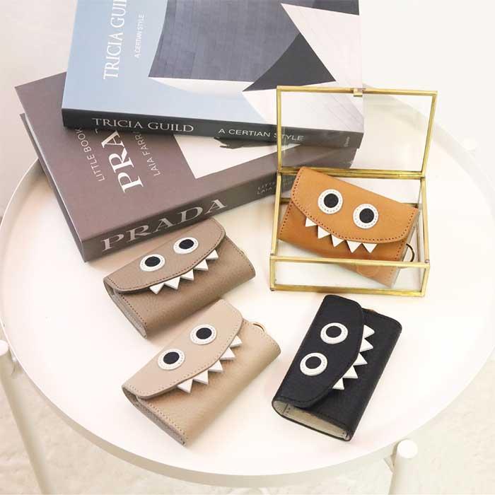 【どの色になるかはお楽しみ☆】HERMES★キーケース ハート型 三つ折りモンスターキーケース/全21色】思わず誰かに見せたく