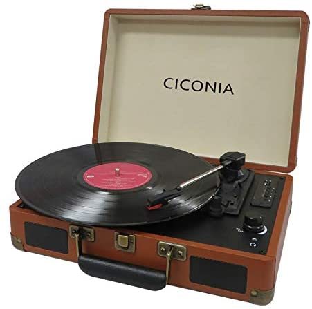 CICONIA チコニア クラシカルレコードプレーヤー 多機能 レコード 
