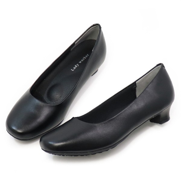 パンプス オフィス 靴 レディース アシックス Lady Worker Superfoot 通販 Yahoo ショッピング