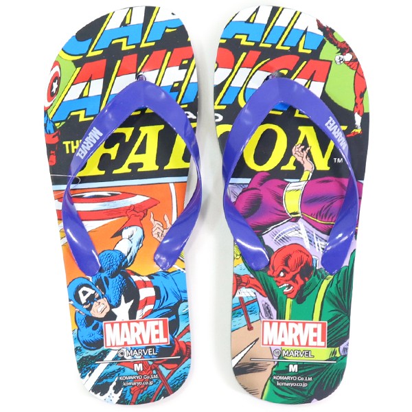 マーベル サンダル メンズ ビーチサンダル 靴 MARVEL トング｜superfoot｜02