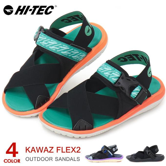 ハイテック サンダル スポーツサンダル メンズ レディース アウトドア HI-TEC KAWAZ FLEX 2｜superfoot