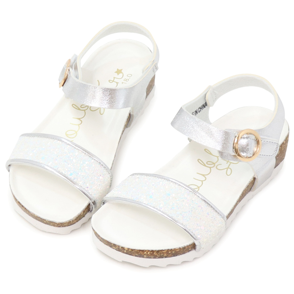 サンダル キッズ 子供 女 おしゃれ 女の子 厚底 ヒール ジュニア キッズサンダル Double Star Superfoot 通販 Yahoo ショッピング