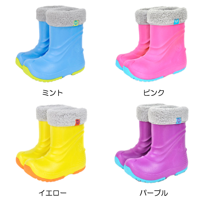 POOKIES スノーブーツ キッズ ブーツ レインブーツ 男の子 女の子 防寒