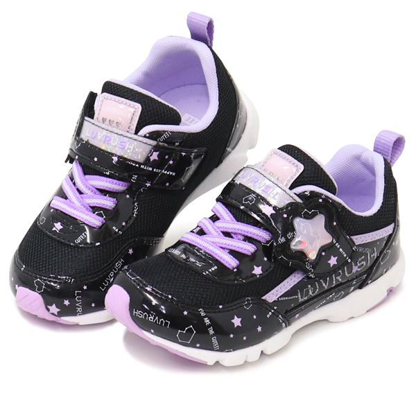 スーパースター Luvrush 女の子 ランニングシューズ キッズ スニーカー バネのチカラ ムーンスター Lv1084 Ss 07 Superfoot 通販 Yahoo ショッピング