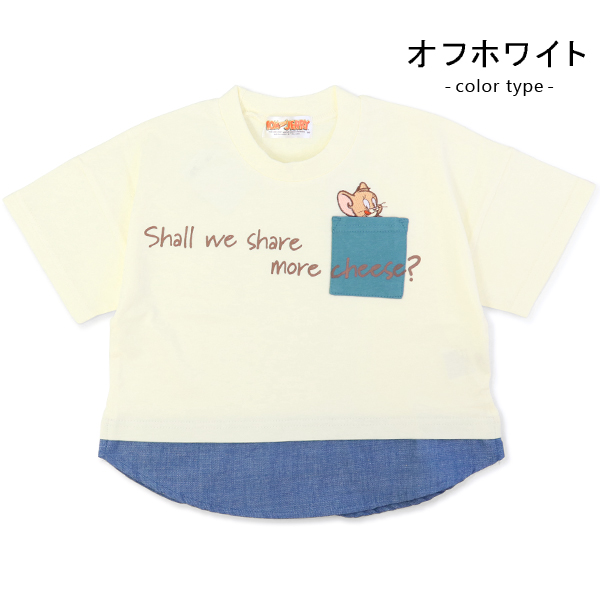 トムとジェリー 服 Tシャツ 半袖 キッズ 半袖シャツ 半袖Tシャツ 子供服 男の子 女の子｜superfoot｜04