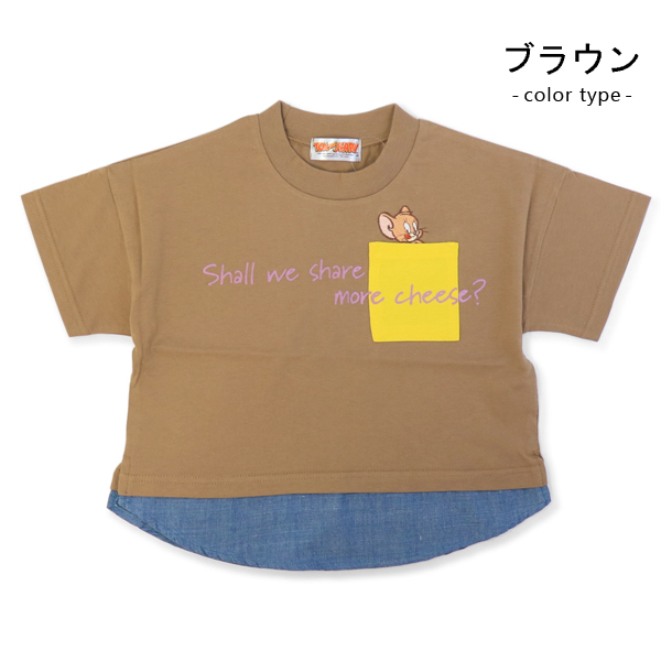 トムとジェリー 服 Tシャツ 半袖 キッズ 半袖シャツ 半袖Tシャツ 子供服 男の子 女の子｜superfoot｜05