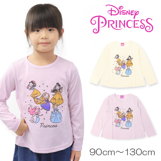 ディズニー プリンセス 長袖Tシャツ キッズ ベビー 長袖 Tシャツ 子供