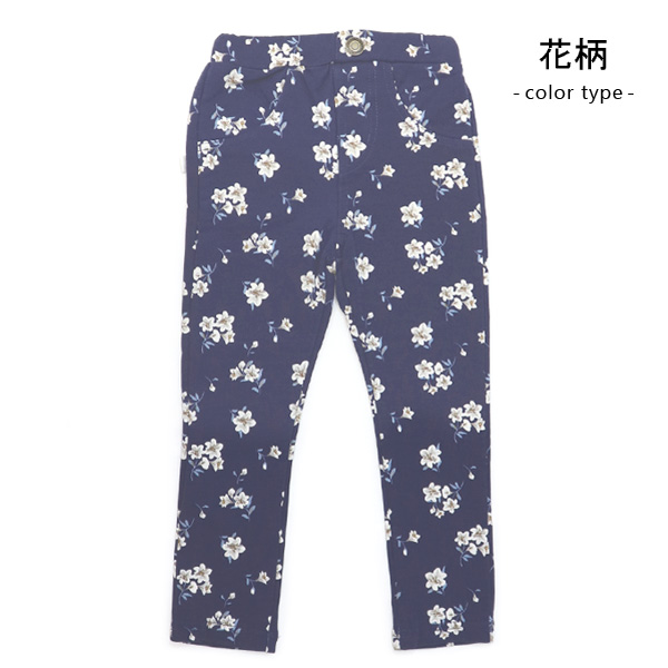 レギンス レディース 秋冬 春 ボタニカル柄 花柄 レギパン