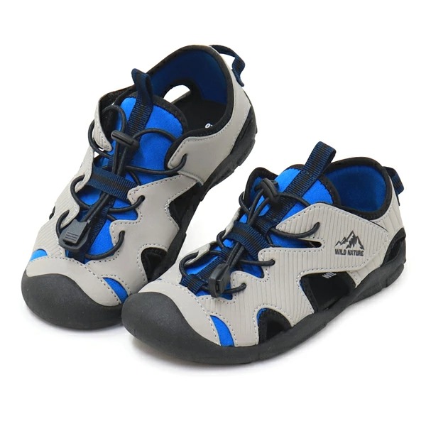ウォーターシューズ キッズ サンダル アクアシューズ ジュニア キッズサンダル WILD NATURE  2201 |  | 02