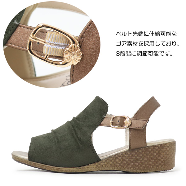 アシックス テクシー サンダル レディース 美脚 靴 3E TL-16790 | Texcy | 05