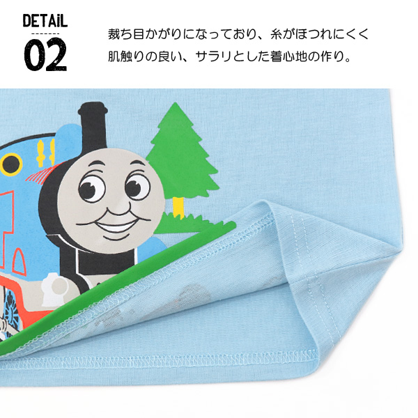 トーマス 服 Tシャツ 半袖 キッズ きかんしゃトーマス 半袖シャツ ベビー 男の子 子供服｜superfoot｜09