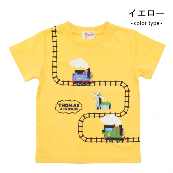 トーマス 服 Tシャツ 半袖 キッズ きかんしゃトーマス 半袖シャツ