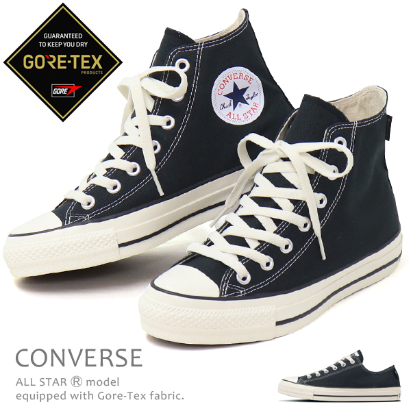 コンバース ゴアテックス 防水 スニーカー メンズ レディース CONVERSE ALL STAR (R) GORE-TEX HI OX