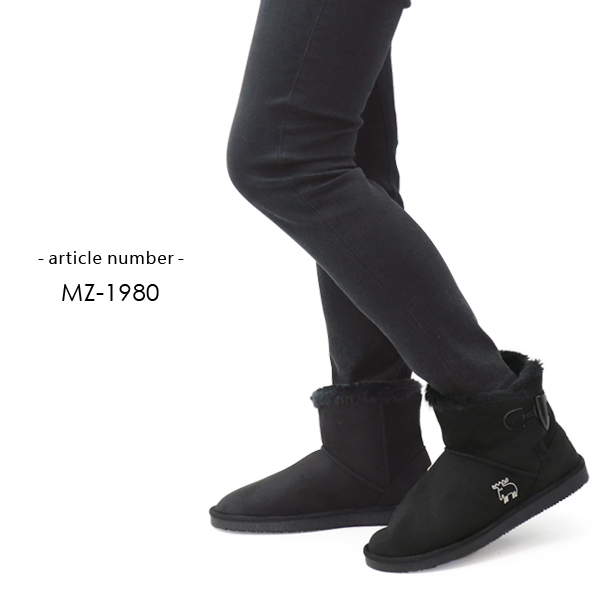 moz（モズ） ムートンブーツ ショートブーツ レディース ブーツ 防寒