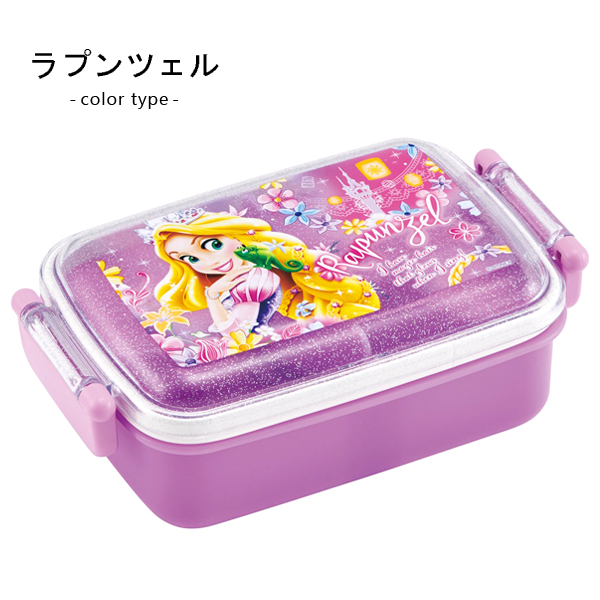 お弁当箱 子供 450ml 弁当箱 女の子 レンジ対応 ディズニー プリンセス サンリオ スケーター RBF3ANAG｜superfoot｜05