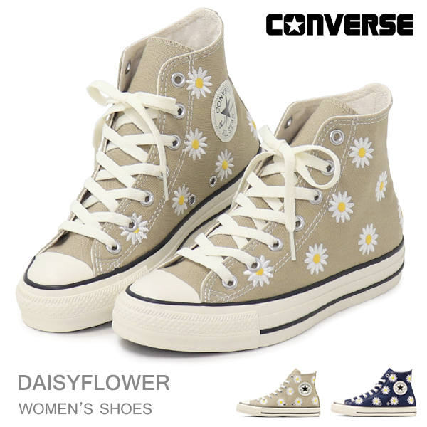 コンバース CONVERSE スニーカー オールスター ハイカット レディース 花柄 ALL STAR (R) DAISYFLOWER HI :  hems : SuperFoot - 通販 - Yahoo!ショッピング