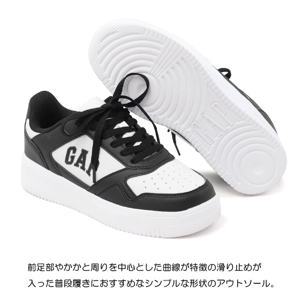 GAP ギャップ スニーカー レディース メンズ 厚底 靴 コートシューズ カジュアルシューズ GPU52411 : 10003594 :  SuperFoot - 通販 - Yahoo!ショッピング