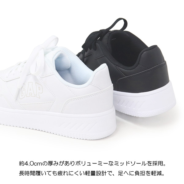 GAP ギャップ スニーカー レディース メンズ 厚底 靴 コートシューズ カジュアルシューズ GPU52411 : 10003594 :  SuperFoot - 通販 - Yahoo!ショッピング