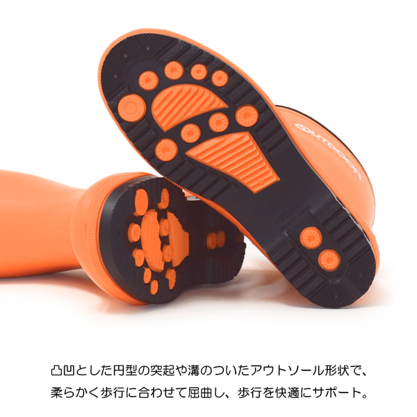 OUTDOOR PRODUCTS（アウトドアプロダクツ） 長靴 レインブーツ キッズ