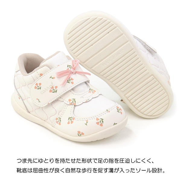 CARROT キャロット ベビーシューズ スニーカー 靴 ムーンスター