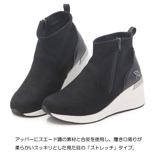 アーノルドパーマー ブーツ レディース ショートブーツ 厚底 防水 撥水 ファスナー 靴 Arnold Palmer