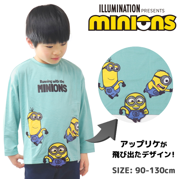 MINIONS ミニオンズ Tシャツ 長袖 ボブ ティム キッズ 男の子