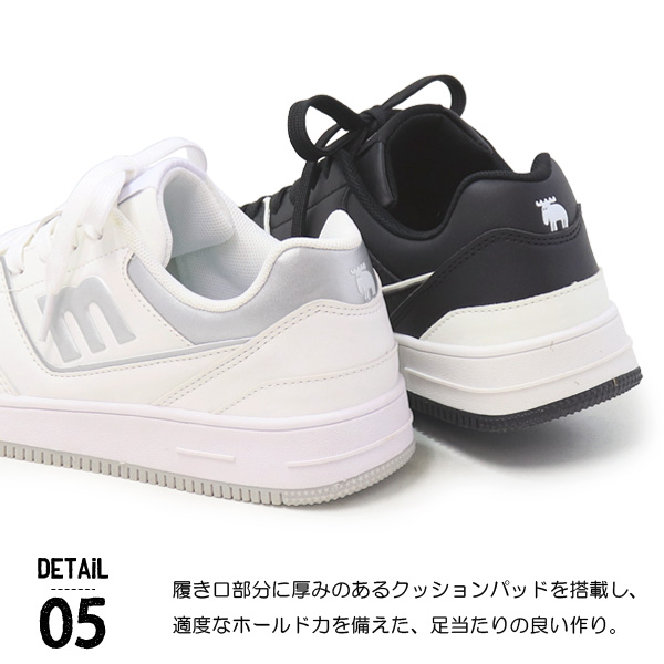 moz 防水 スニーカー レディース コートシューズ 厚底 防水
