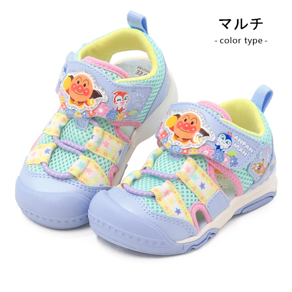 アンパンマン ベビーサンダル 靴 ベビー キッズ アクアシューズ ベビーシューズ スニーカー AP C182 | MoonStar | 03