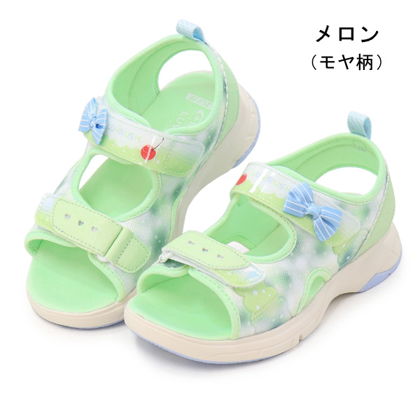 ムーンスター スーパースター LUVRUSH 女の子 サンダル キッズ