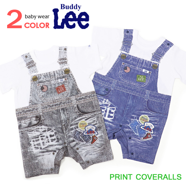 Buddy Lee ロンパース カバーオール 半袖 ベビー キッズ 男の子 女の子 子供服 かわいい 215182643