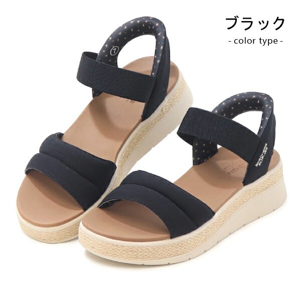 SKECHERS スケッチャーズ サンダル 厚底 レディース 厚底