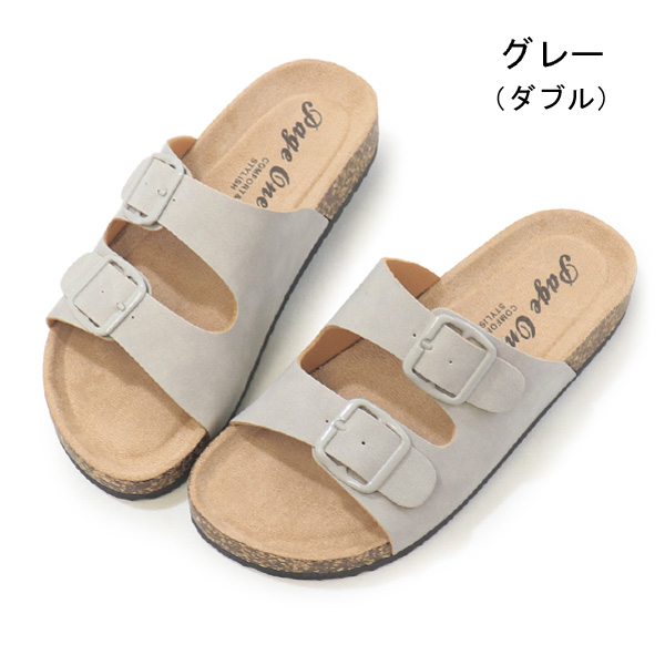 PAGEONE サンダル レディース フラットサンダル ベルトサンダル
