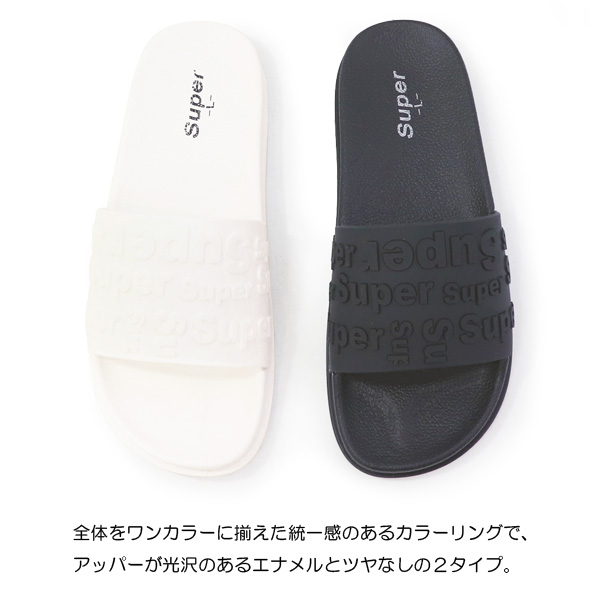 【新品未使用】MSGM スライド シャワーサンダル ブラック ホワイト 44 imgrc0131676173.jpg