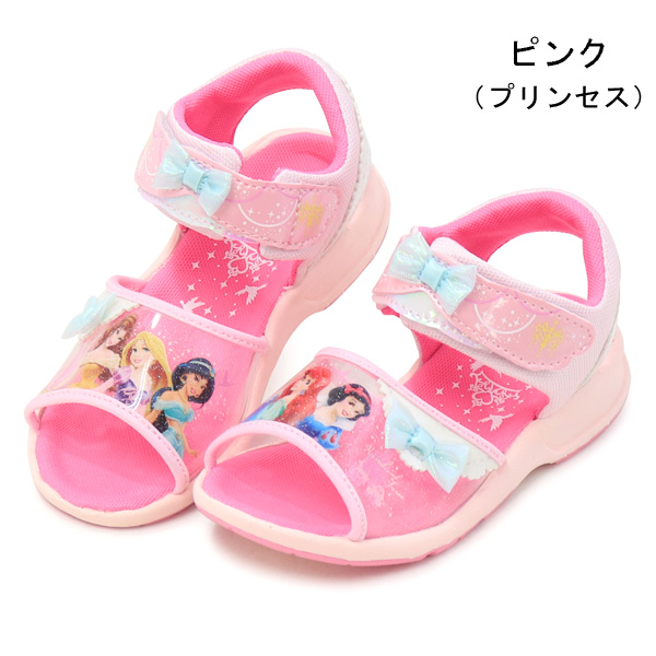 ディズニープリンセスデザイン スニーカー／サンダル3足セット MoonStar ディズニー プリンセス サンダル 女の子 キッズ
