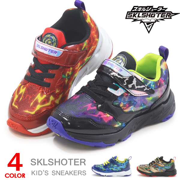 Yahoo! Yahoo!ショッピング(ヤフー ショッピング)ムーンスター スキルシューター キッズ スニーカー ランニングシューズ 男の子 SK0067 デンゲキ
