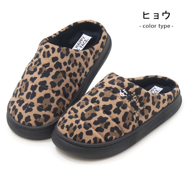 ハッピーフェイス サボサンダル モックサンダル レディース レディエマ