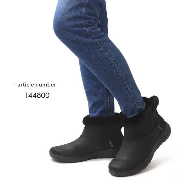 SKECHERS（スケッチャーズ） レディース ムートンブーツ ファー ハンズ