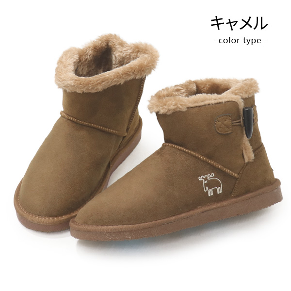 moz（モズ） ムートンブーツ ショートブーツ レディース ブーツ 防寒