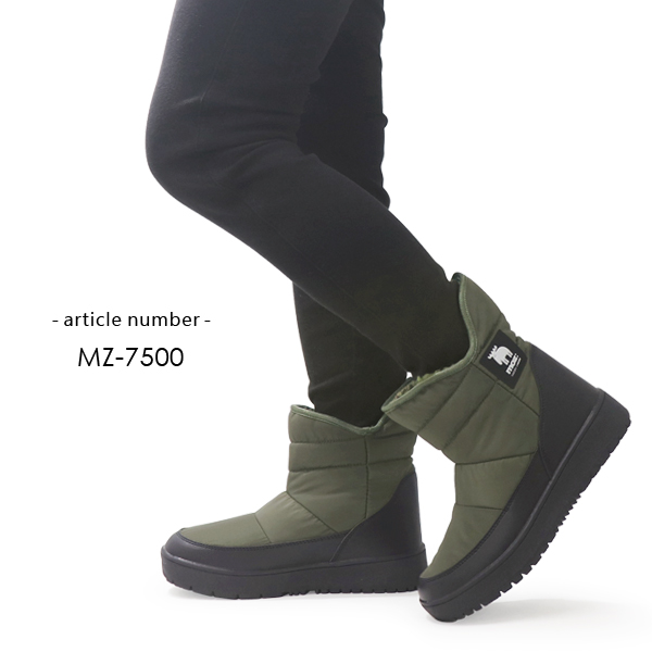 moz（モズ） スノーブーツ レディース 防寒ブーツ ウインターブーツ 撥