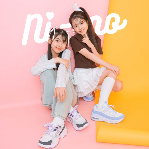 Ni-mo ni-mo ニーモ スリッポン 手を使わずに履ける靴 女の子 キッズ