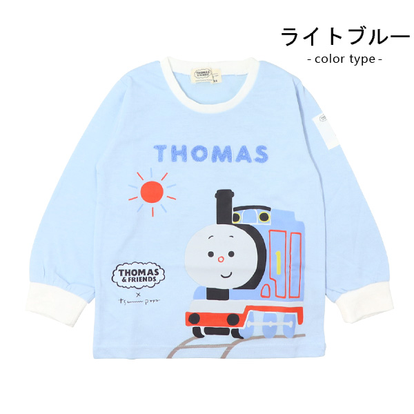 トーマス Tシャツ 長袖 ロンT キッズ ベビー 子供服 ロングTシャツ