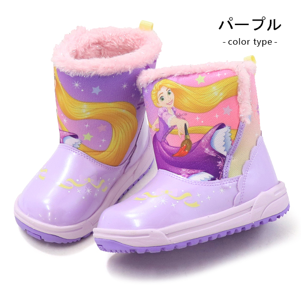 Disney（ディズニー） ブーツ キッズ スノーブーツ プリンセス