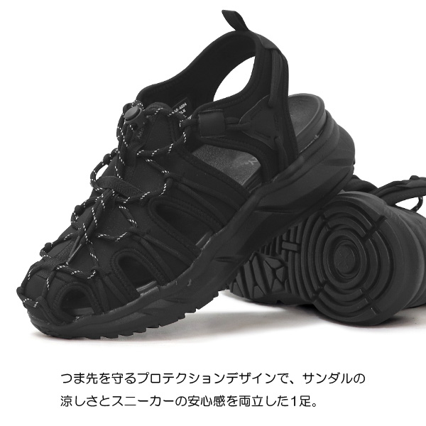 GERRY（ジェリー） サンダル 厚底 メンズ スポーツサンダル 厚底