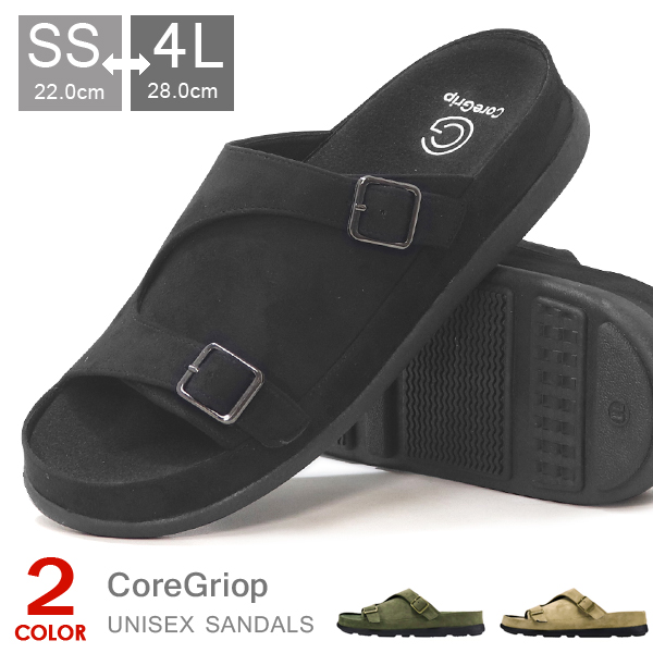 CoreGriop サンダル メンズ レディース 健康サンダル コンフォート