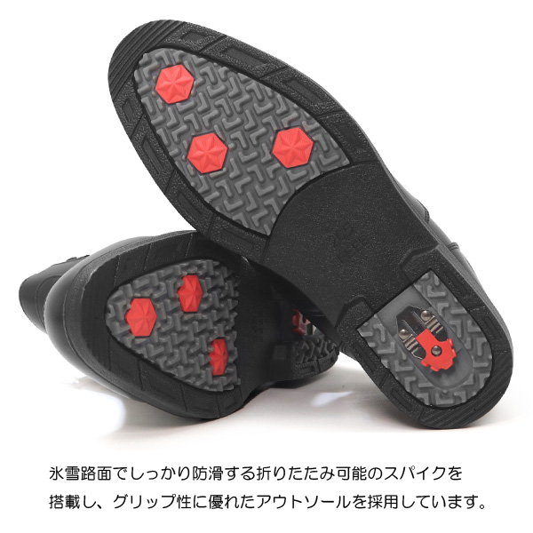 ショートブーツ メンズ 防寒ブーツ ウインター...の詳細画像4